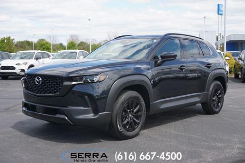 Jet Black Mica 2025 Mazda CX-50 Hybrid Premium Package