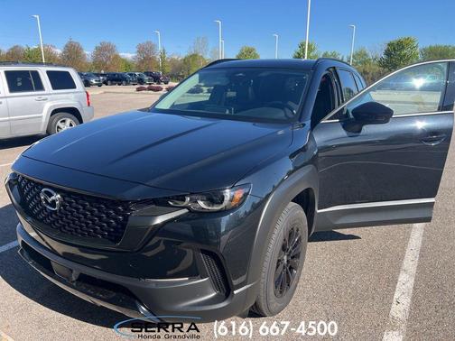 Jet Black Mica 2025 Mazda CX-50 Hybrid Premium Package