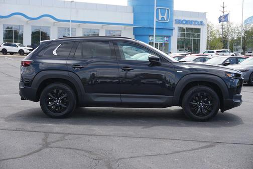 Jet Black Mica 2025 Mazda CX-50 Hybrid Premium Package