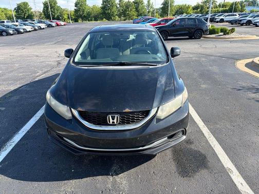 Crystal Black Pearl 2013 Honda Civic EX