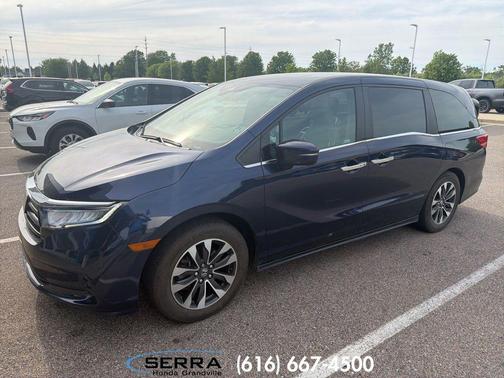 Obsidian Blue 2024 Honda Odyssey EX-L