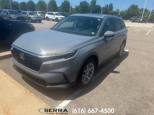 Gray 2024 Honda CR-V EX-L AWD