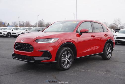 Milano Red 2025 Honda HR-V EX-L