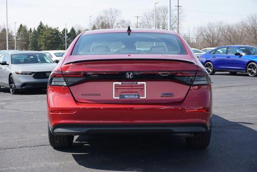 Radiant Red Metallic 2026 Honda Accord Hybrid Sport