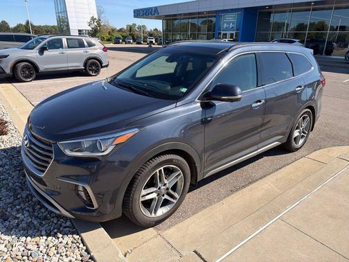 Night Sky Pearl 2017 Hyundai SANTA FE Limited Ultimate