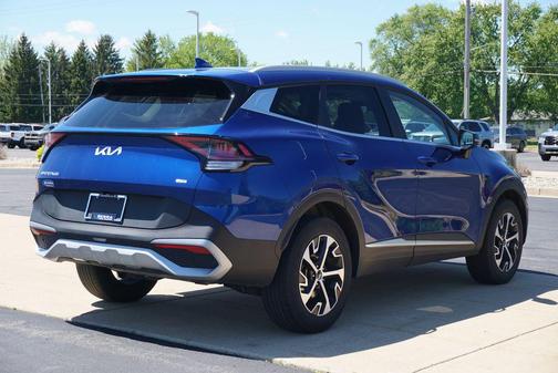 Sapphire Blue 2023 Kia Sportage EX