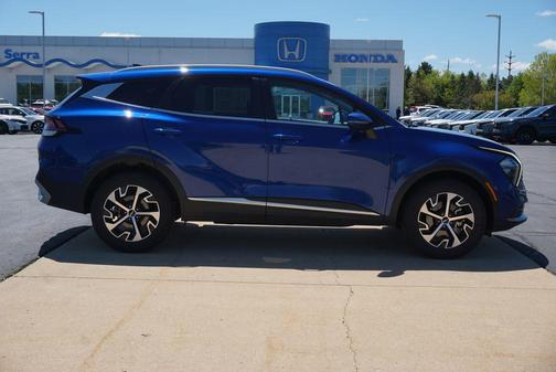 Sapphire Blue 2023 Kia Sportage EX