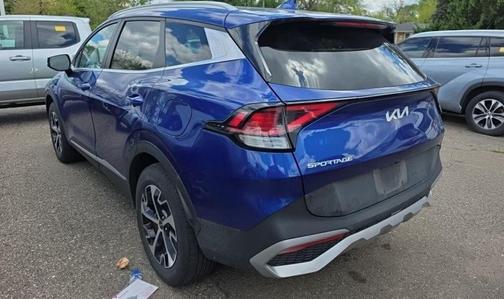 Sapphire Blue 2023 Kia Sportage EX