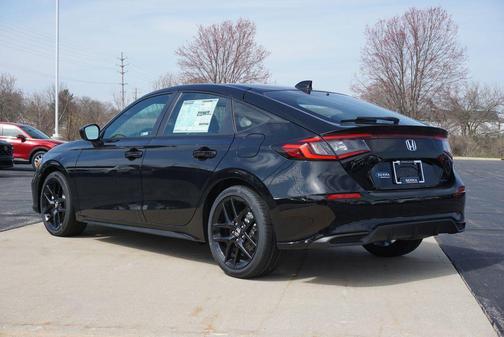 Crystal Black Pearl 2026 Honda Civic Hybrid Sport