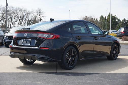 Crystal Black Pearl 2026 Honda Civic Hybrid Sport