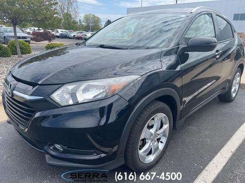 Crystal Black Pearl 2016 Honda HR-V EX-L w/Navigation