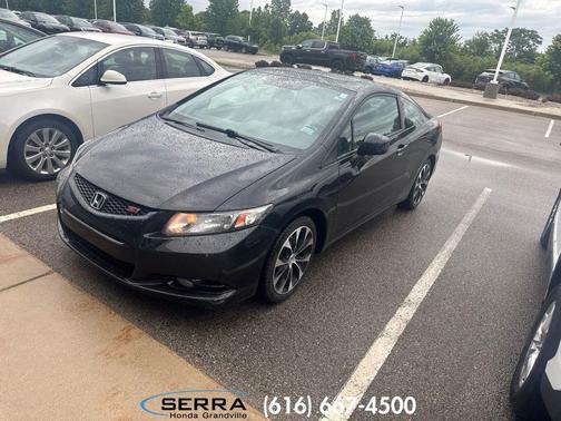 Crystal Black Pearl 2013 Honda Civic Si