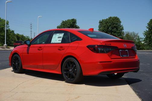Rallye Red 2026 Honda Civic Sport