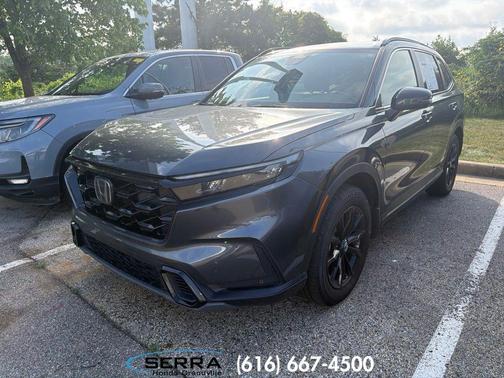 Meteorite Gray Metallic 2024 Honda CR-V Hybrid Sport AWD