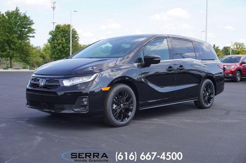 Crystal Black Pearl 2026 Honda Odyssey Sport-L