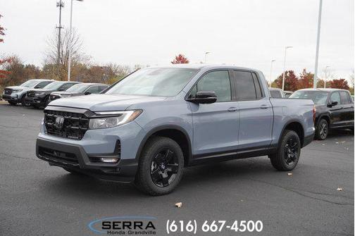 Sonic Gray Pearl 2026 Honda Ridgeline Black