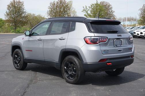 Billet Silver Metallic Clearcoat 2023 Jeep Compass Trailhawk