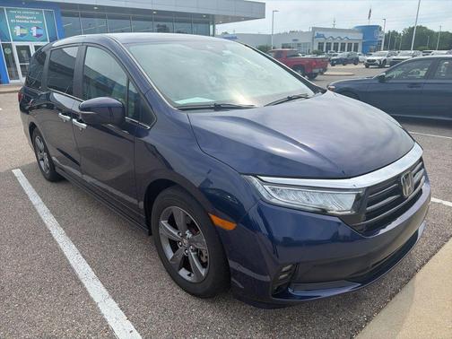 Obsidian Blue Pearl 2023 Honda Odyssey EX