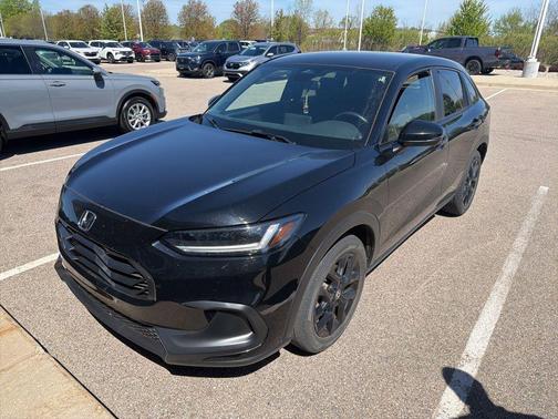 Crystal Black Pearl 2024 Honda HR-V AWD Sport
