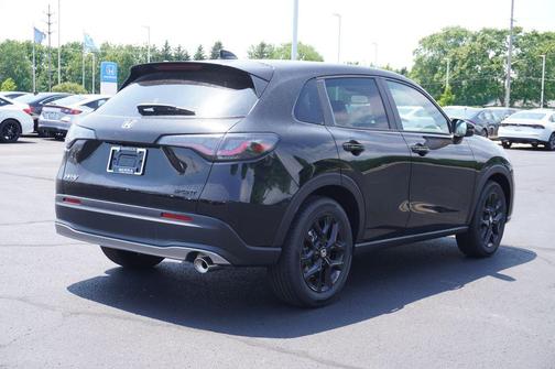 Crystal Black Pearl 2024 Honda HR-V AWD Sport