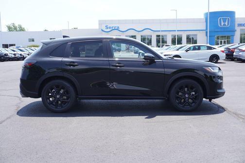 Crystal Black Pearl 2024 Honda HR-V AWD Sport
