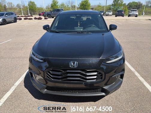 Crystal Black Pearl 2024 Honda HR-V AWD Sport