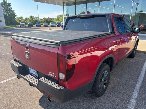 Radiant Red Metallic II 2023 Honda Ridgeline Sport