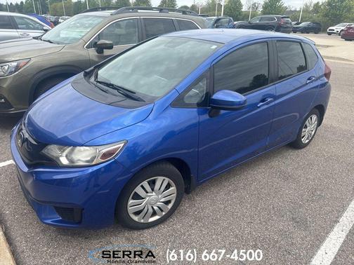 Aegean Blue Metallic 2016 Honda Fit LX