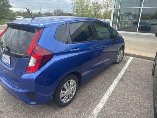 Aegean Blue Metallic 2016 Honda Fit LX