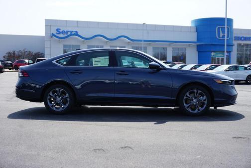 Canyon River Blue Met 2026 Honda Accord Hybrid EX-L