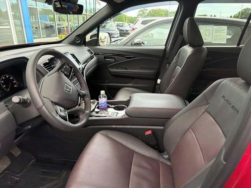 Red 2025 Honda Ridgeline Black