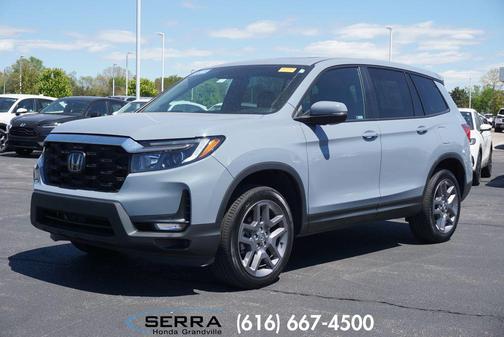Sonic Gray Pearl 2023 Honda Passport AWD EX-L