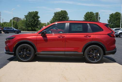 Radiant Red 2026 Honda CR-V Hybrid Sport Touring AWD