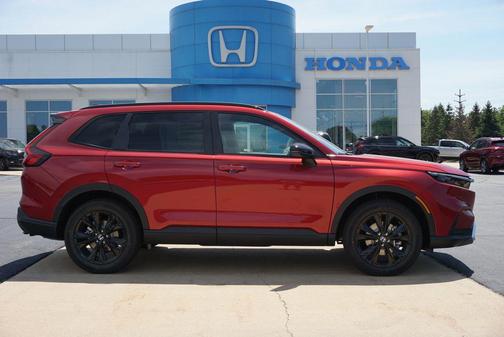 Radiant Red 2026 Honda CR-V Hybrid Sport Touring AWD