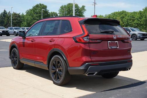 Radiant Red 2026 Honda CR-V Hybrid Sport Touring AWD