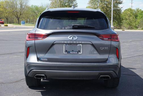 Graphite Shadow 2022 INFINITI QX50 LUXE AWD