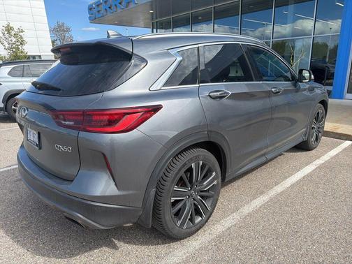 Graphite Shadow 2022 INFINITI QX50 LUXE AWD