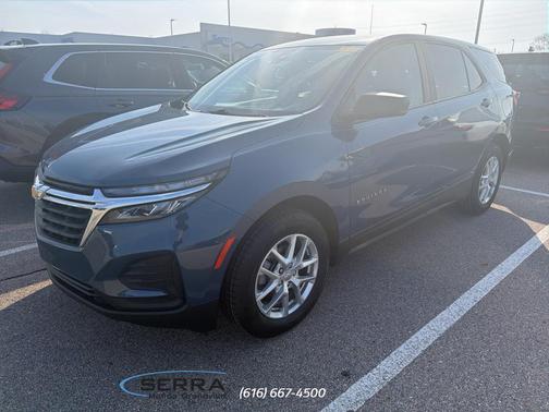 Lakeshore Blue Metallic 2024 Chevrolet Equinox LS