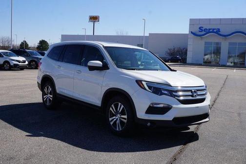White Diamond Pearl 2016 Honda Pilot EX-L