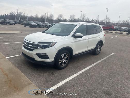 White Diamond Pearl 2016 Honda Pilot EX-L