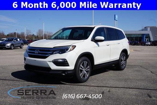 White Diamond Pearl 2016 Honda Pilot EX-L