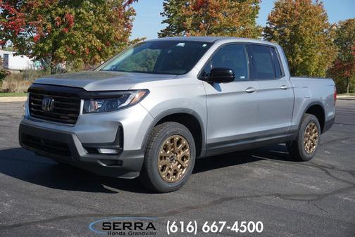 Lunar Silver Metallic 2023 Honda Ridgeline Sport
