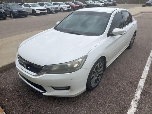 White Orchid Pearl 2013 Honda Accord Sport