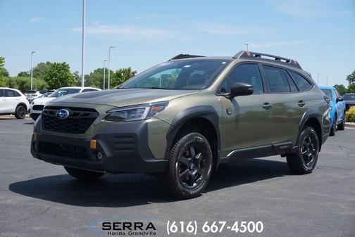Autumn Green Metallic 2023 Subaru Outback Wilderness