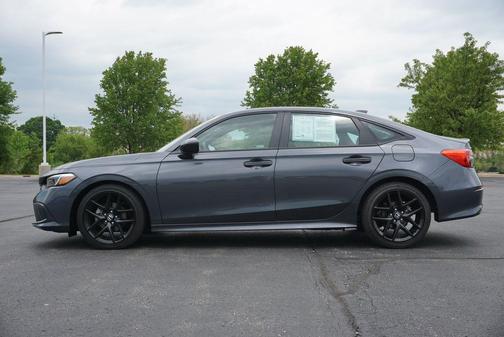 Meteorite Gray Metallic 2023 Honda Civic Sport