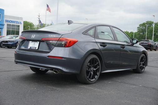 Meteorite Gray Metallic 2023 Honda Civic Sport