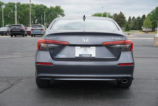 Meteorite Gray Metallic 2023 Honda Civic Sport