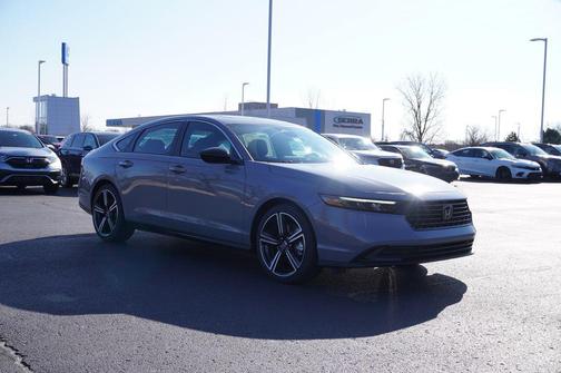 Urban Gray Pearl 2023 Honda Accord Hybrid Sport
