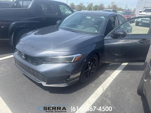 Meteorite Gray Metallic 2025 Honda Civic Sport
