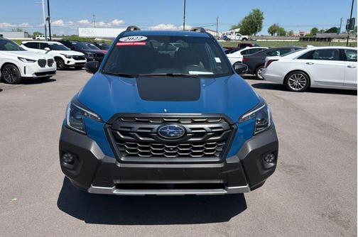 Geyser Blue 2022 Subaru Forester Wilderness